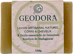 savon géranium