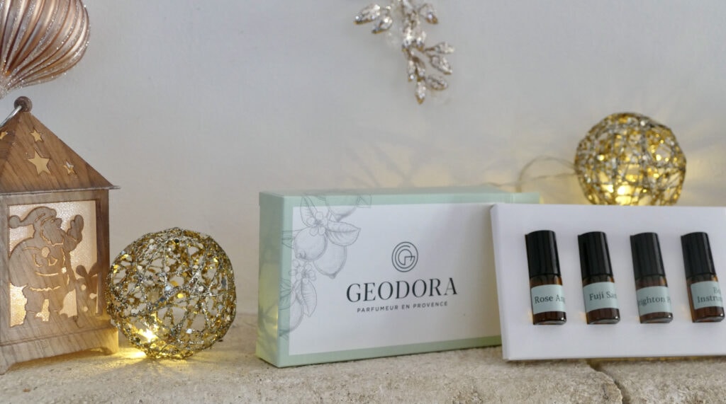Coffret Découverte Les Eaux Vives — coffret cadeau parfum GEODORA Grasse