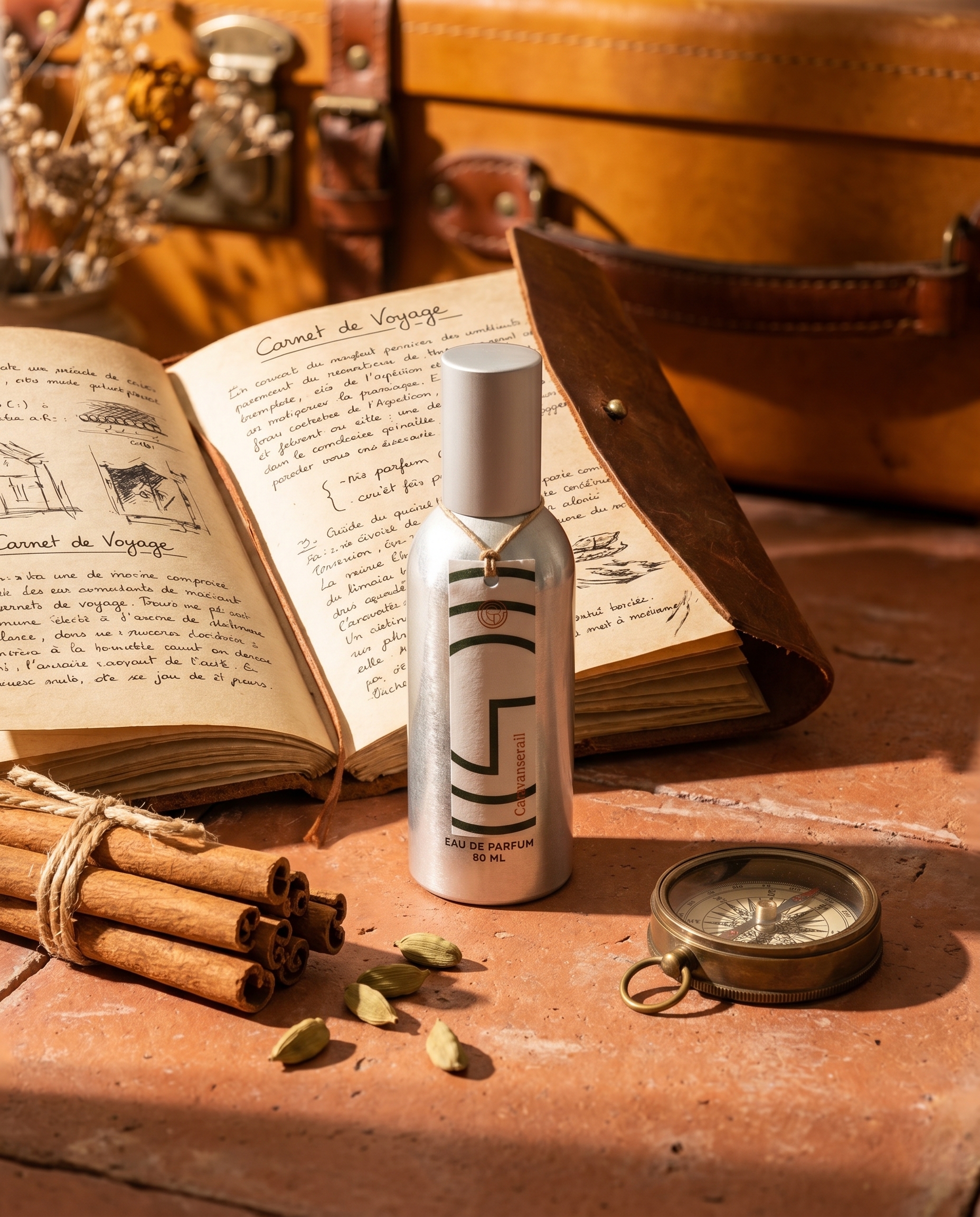 Caravanserail GEODORA — parfum voyageur, fête des pères